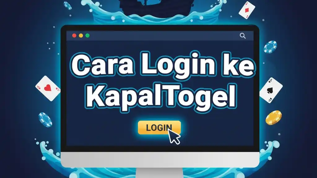 Panduan cara login KAPALTOGEL melalui halaman resmi
